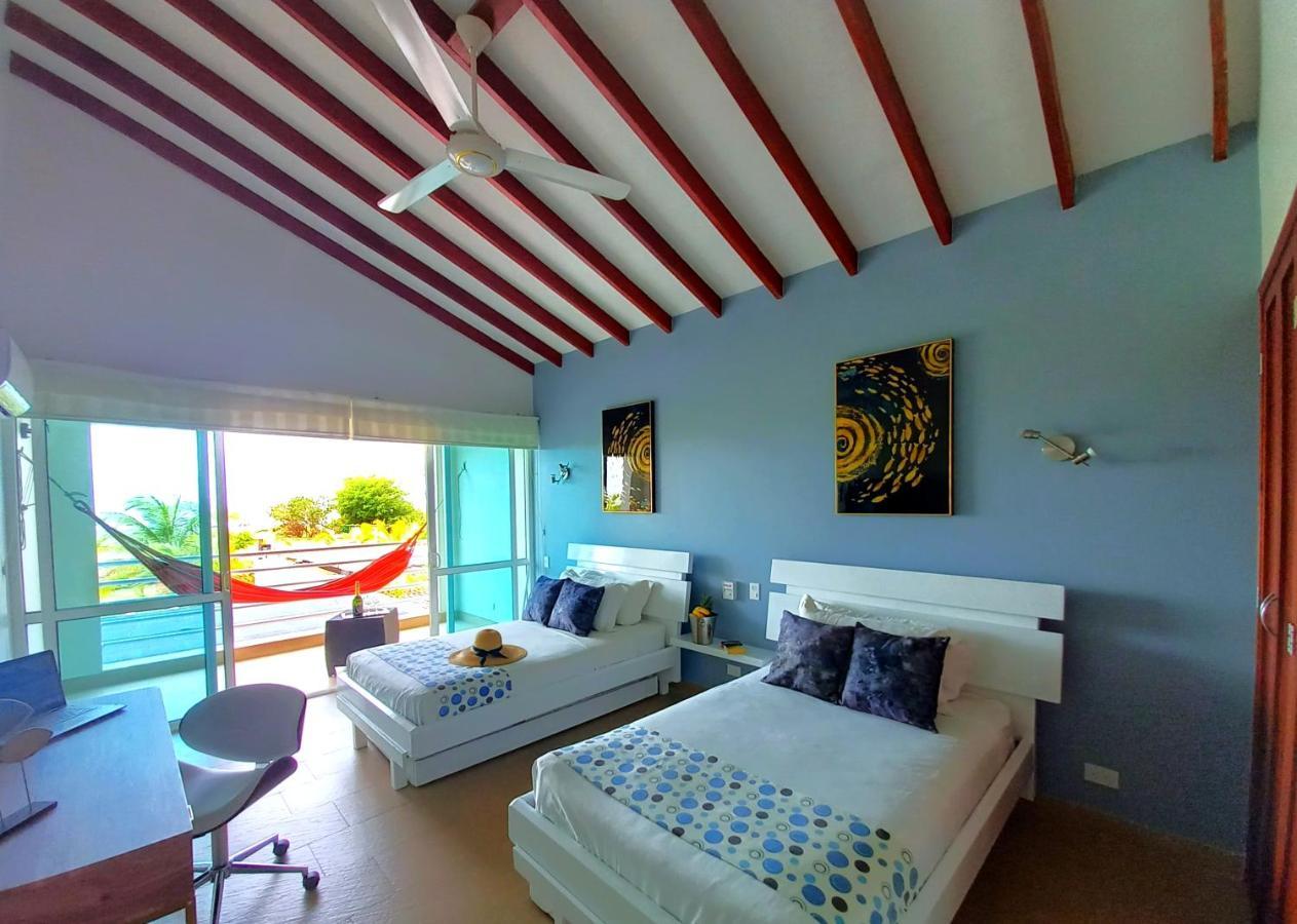 Beach Villa Sol & Mar Cartagena, Beachfront & Private Pool 외부 사진